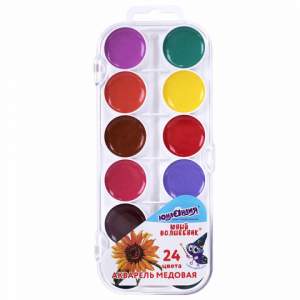 Краски акварельные 24цв. Ю...